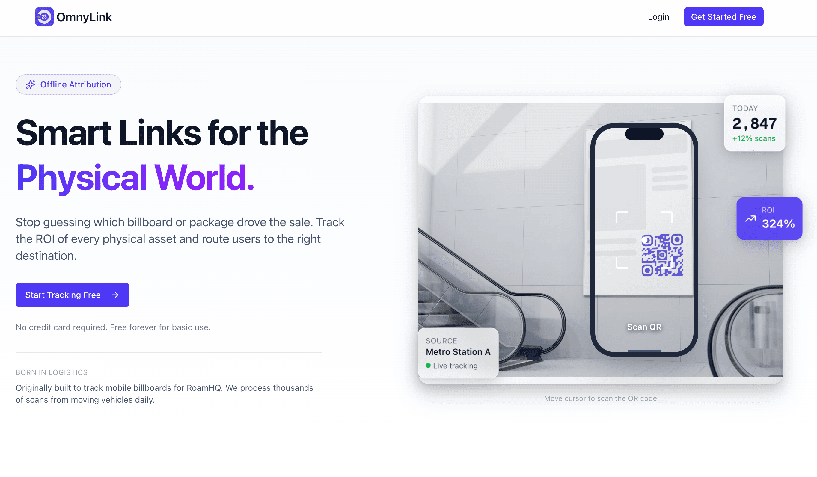 Screenshot of OmnyLink - Intelligent Traffic Routing Infrastructure