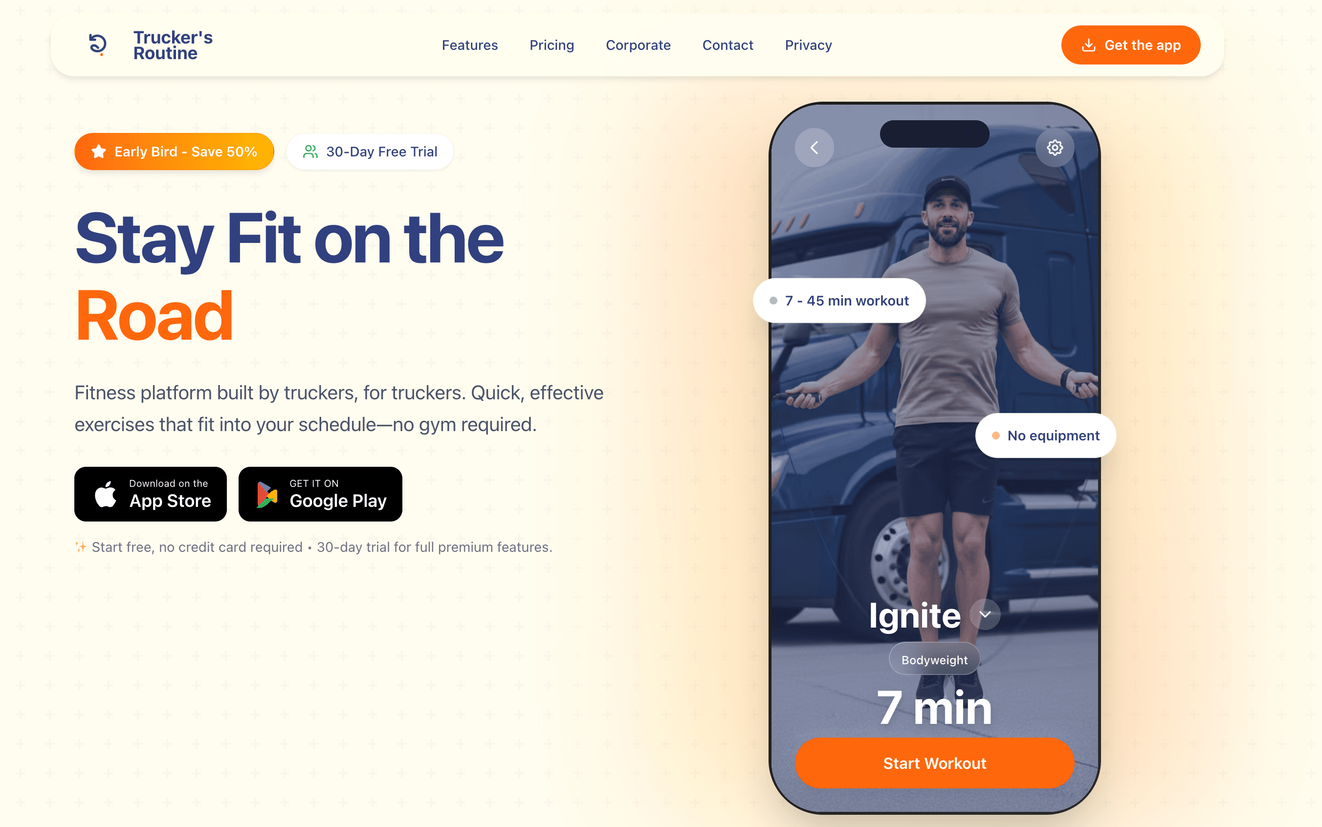 Screenshot of Trucker's Routine - We Know The Cab, Not Just The Code
